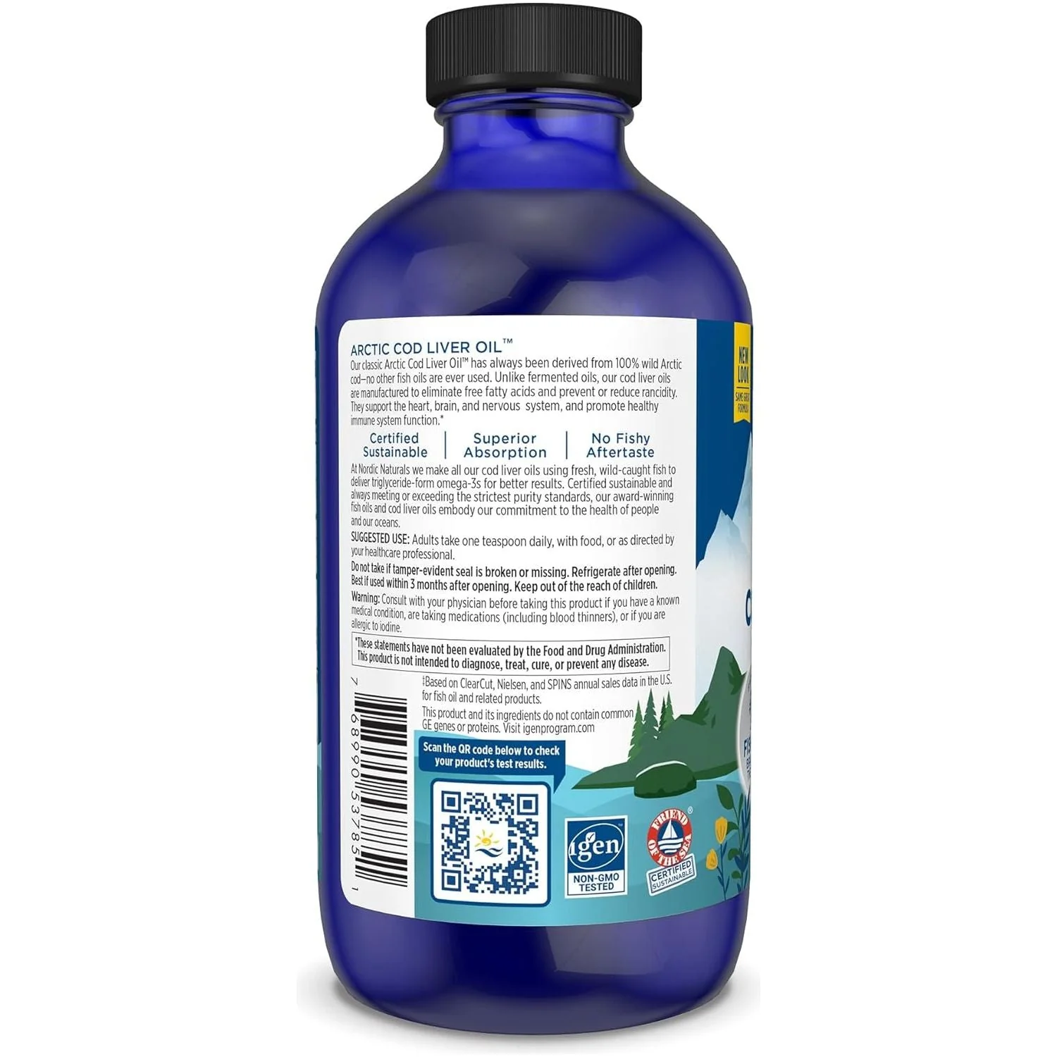 Arctic Cod Liver Oil Liquid - Image 15