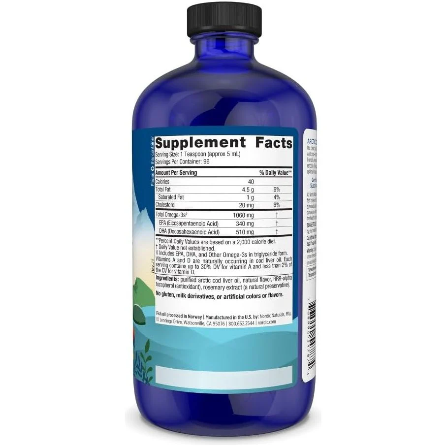 Arctic Cod Liver Oil Liquid - Image 18