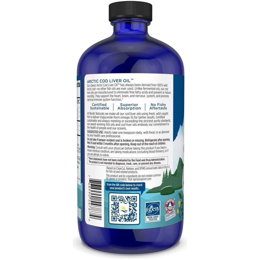 Arctic Cod Liver Oil Liquid - Image 19