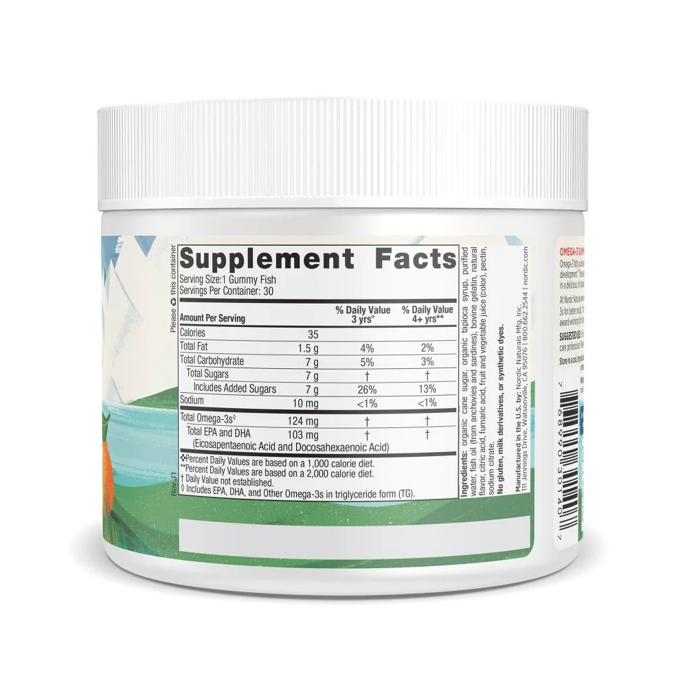Nordic Omega-3 Gummy Fish - Image 2