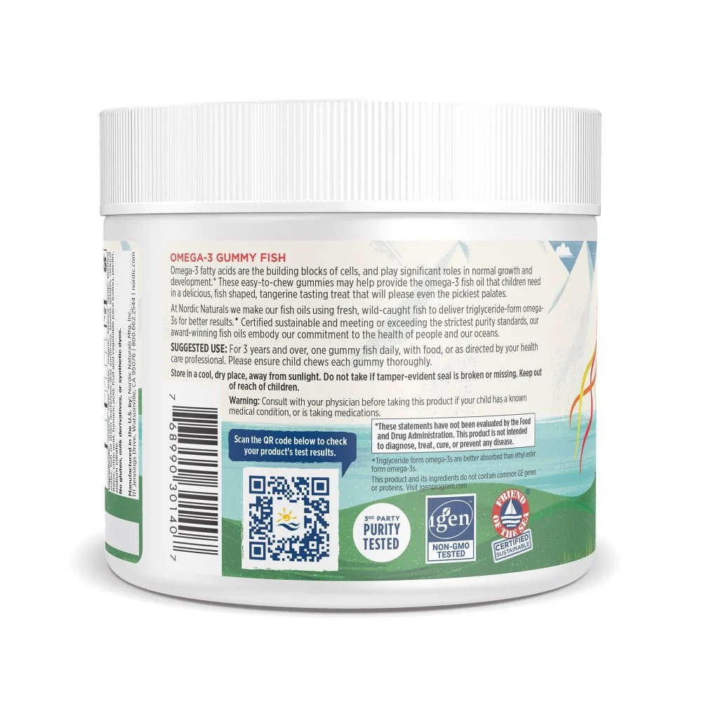 Nordic Omega-3 Gummy Fish - Image 3