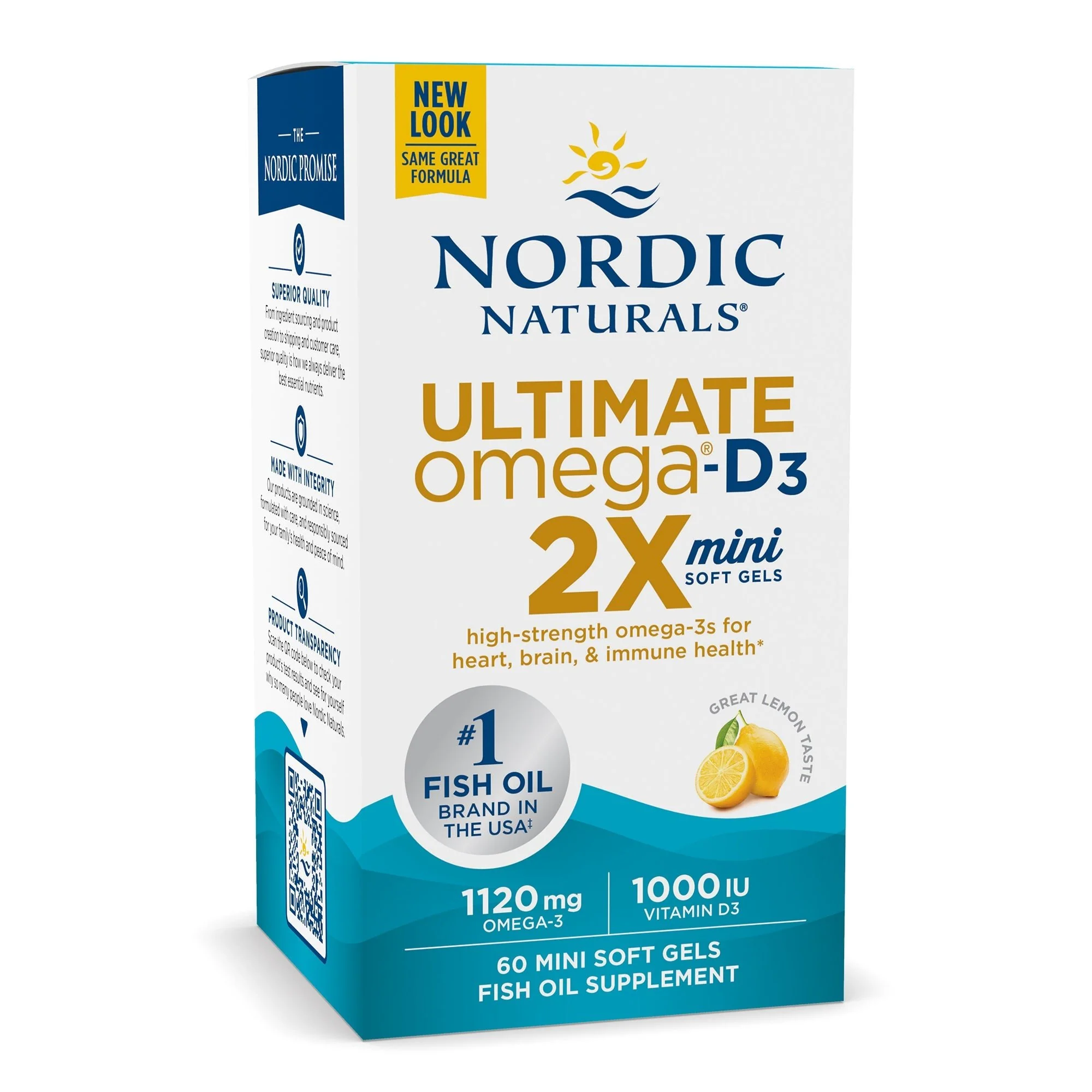 Ultimate Omega 2X Mini with Vitamin D3