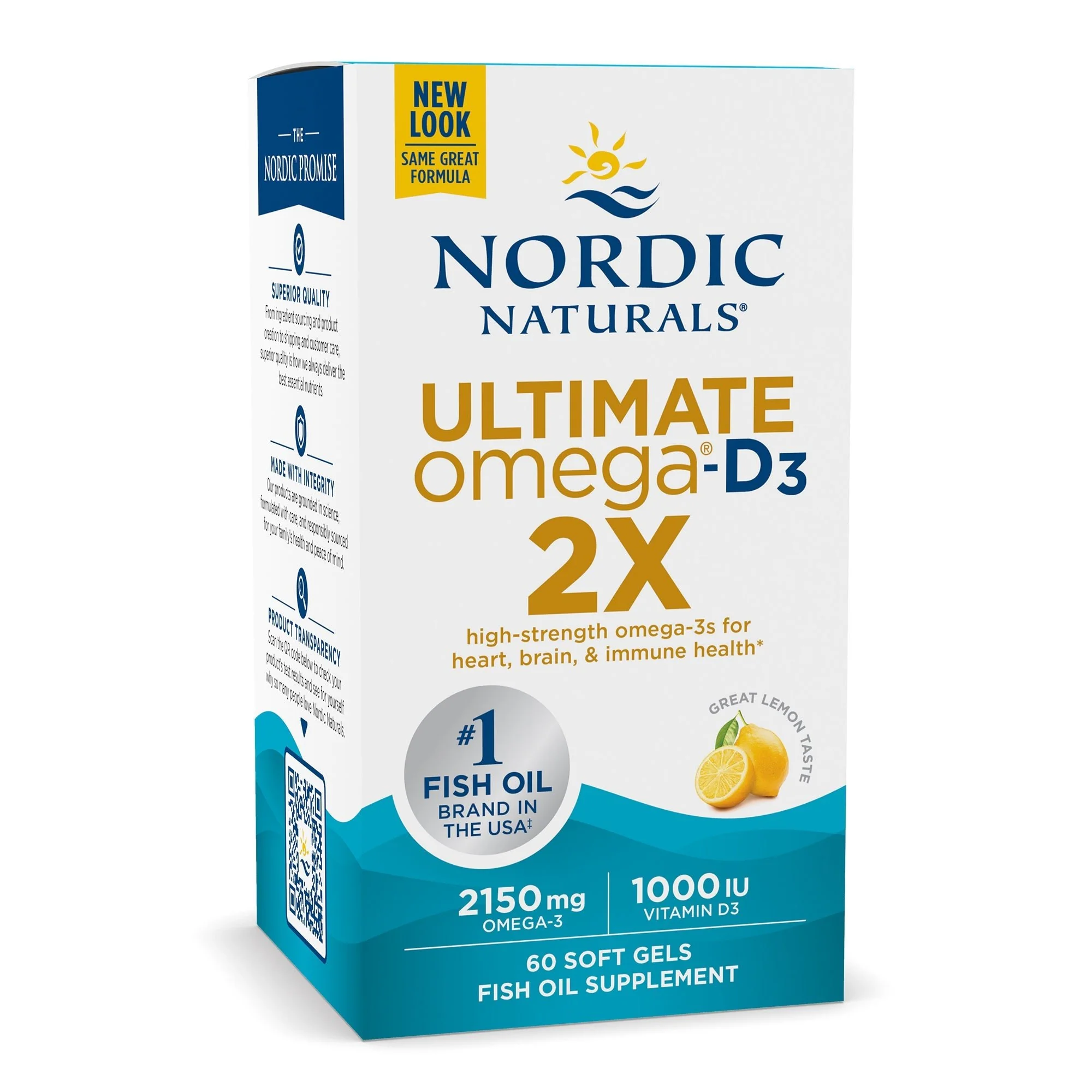 Ultimate Omega 2X with Vitamin D3