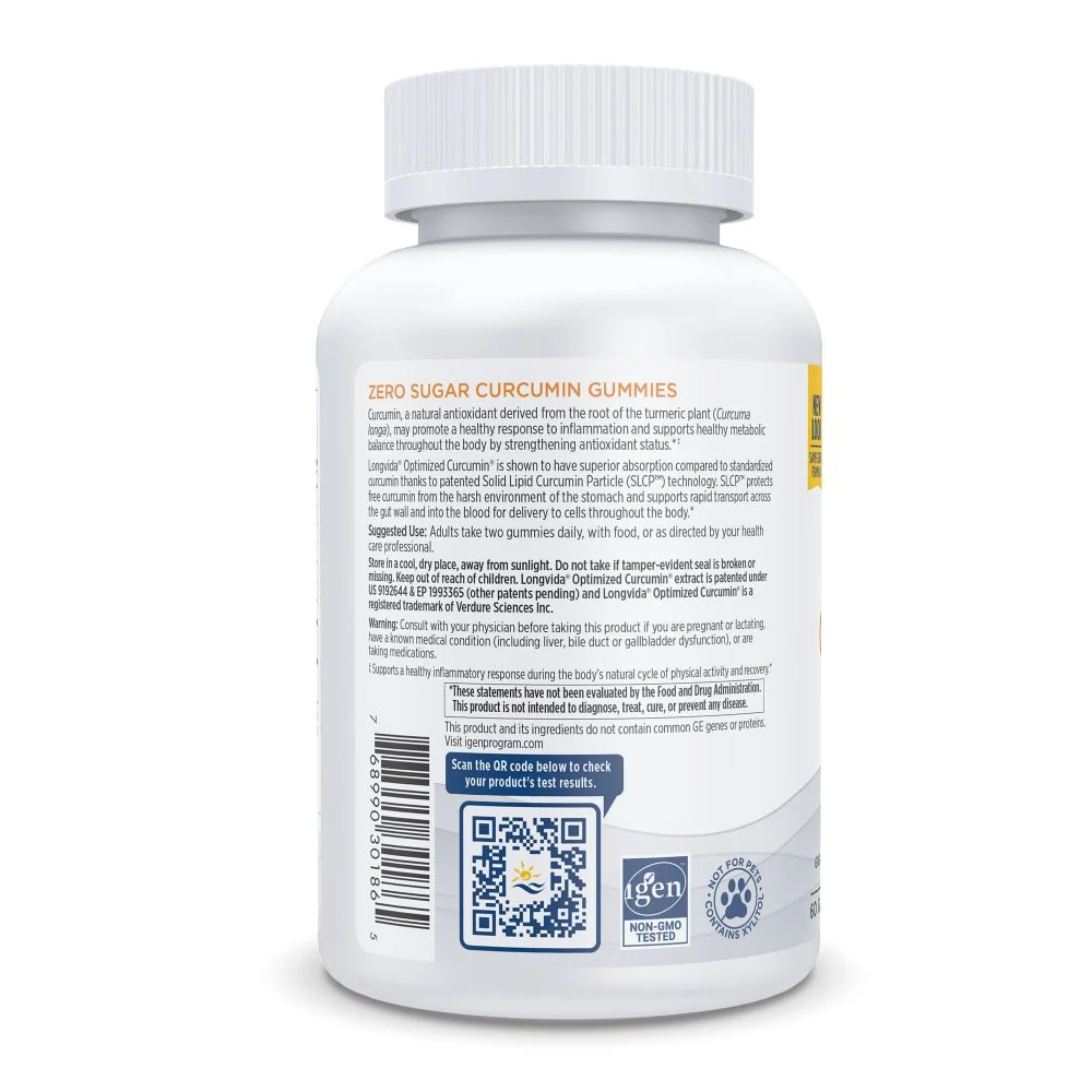 Zero Sugar Curcumin Gummies - Image 3